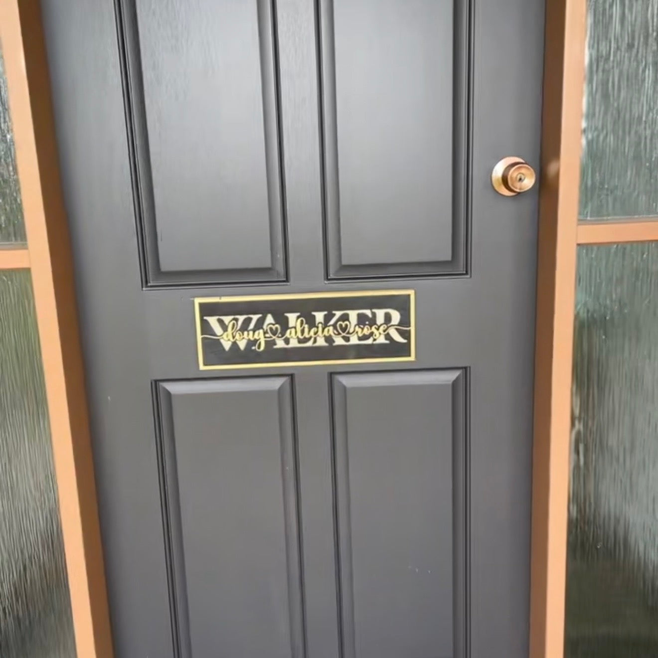 Custom Laser Cut Layered Wooden Sign