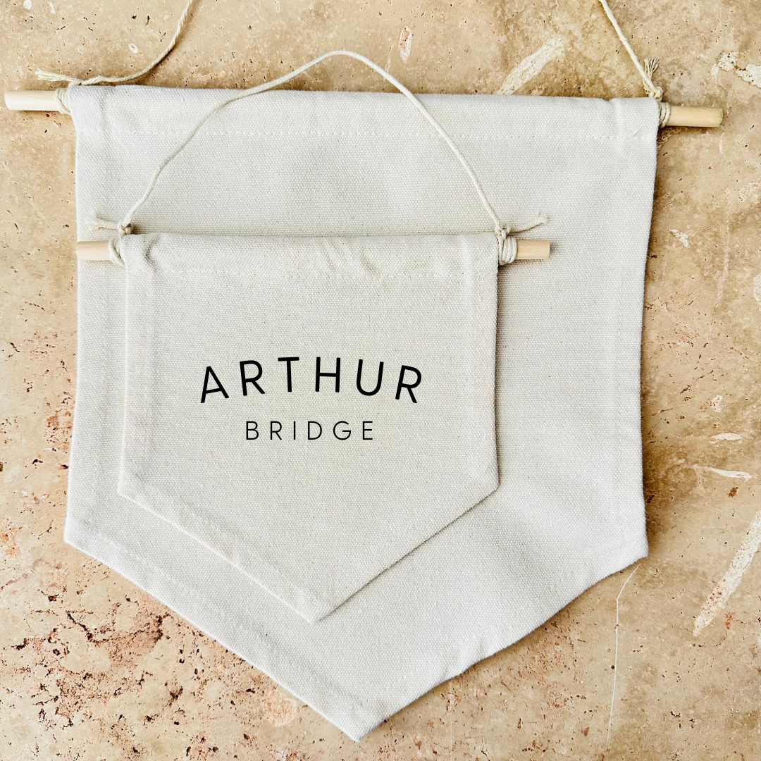 Personalised Name Canvas Banner