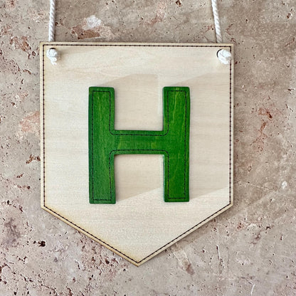 Personalised Wooden Initial Signs