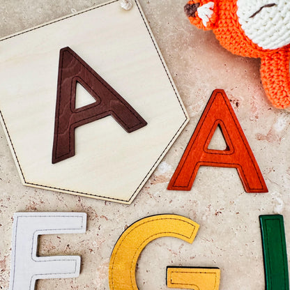 Personalised Wooden Initial Signs