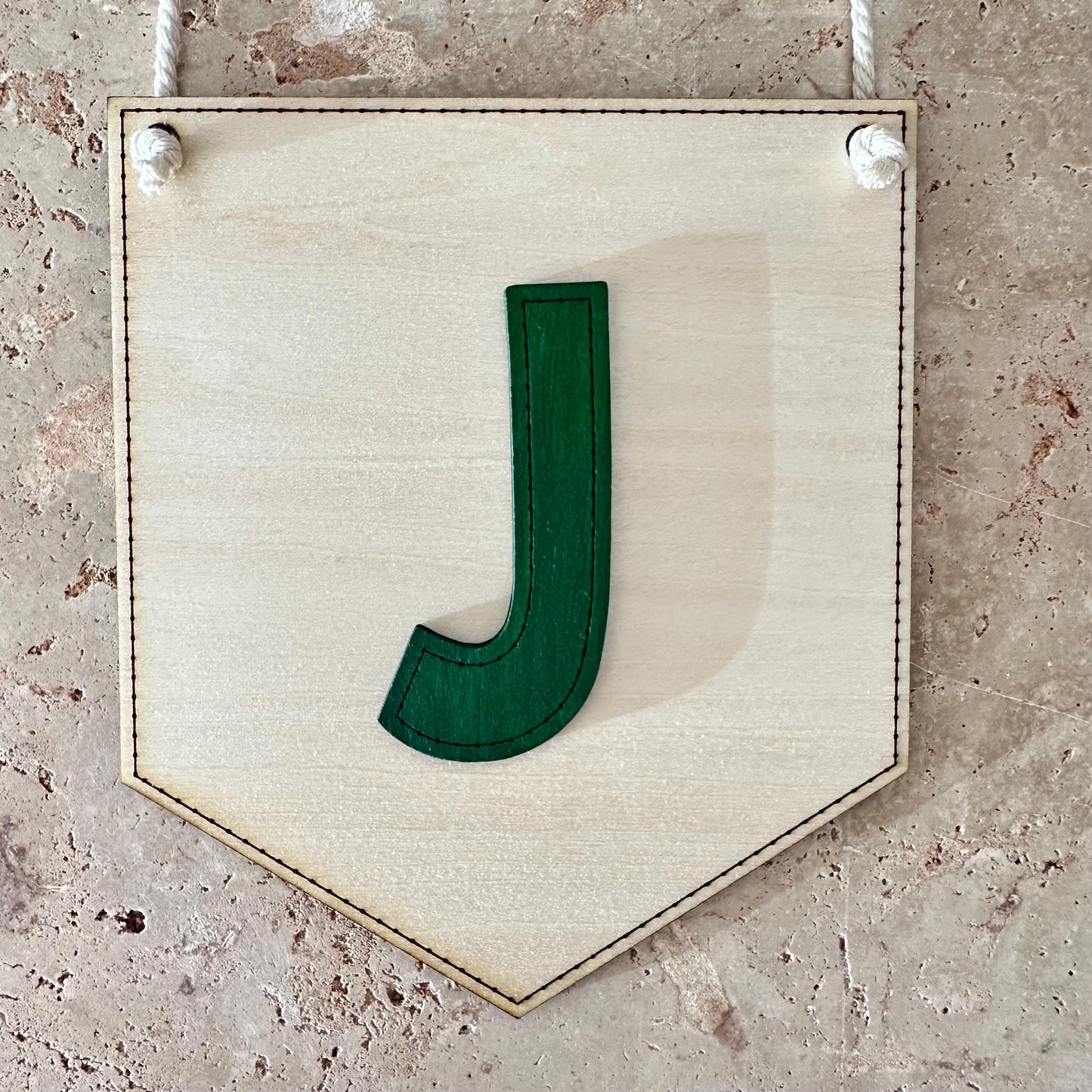 Personalised Wooden Initial Signs