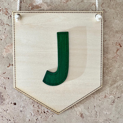 Personalised Wooden Initial Signs