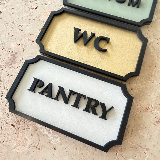 Personalised Vintage Wooden Sign