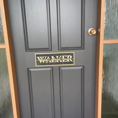 Custom Laser Cut Layered Wooden Sign