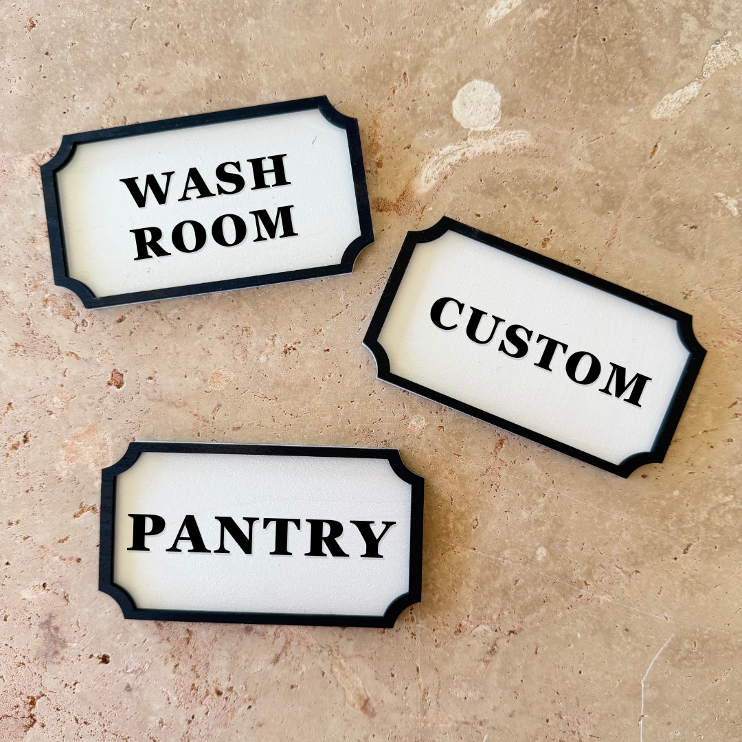 Personalised Vintage Wooden Sign