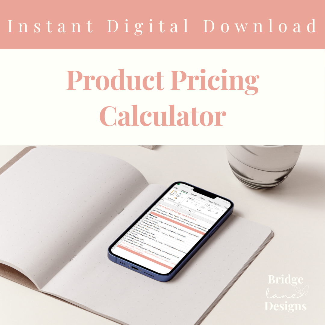 The Maker Pricing Toolkit | Product Ideas Guide + Pricing Calculator Bundle