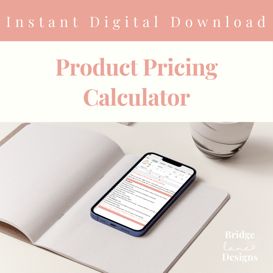 Product Pricing Calculator for Beginner Makers