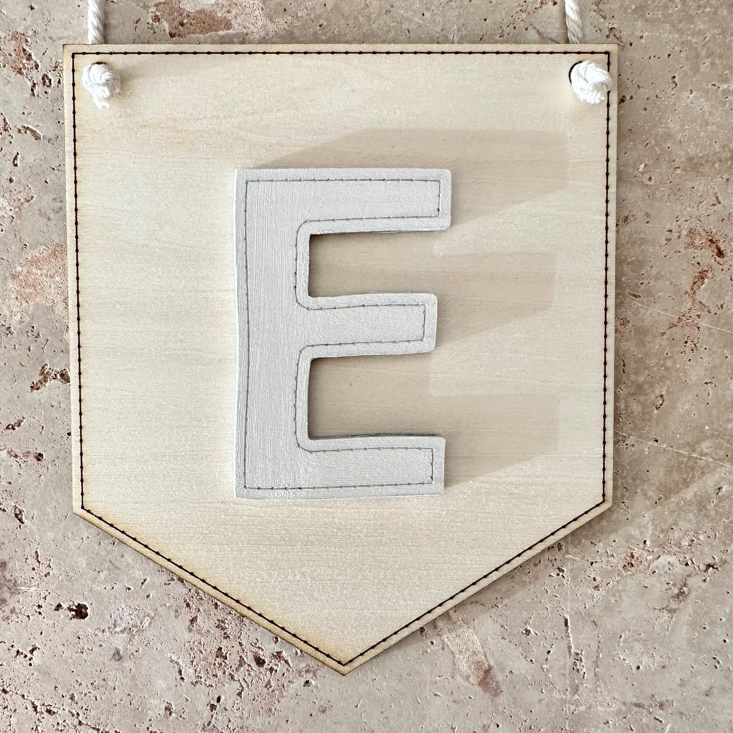 Personalised Wooden Initial Signs
