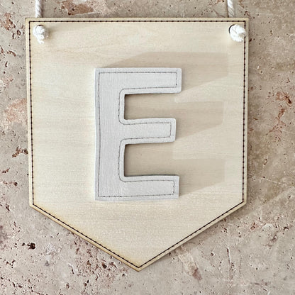 Personalised Wooden Initial Signs